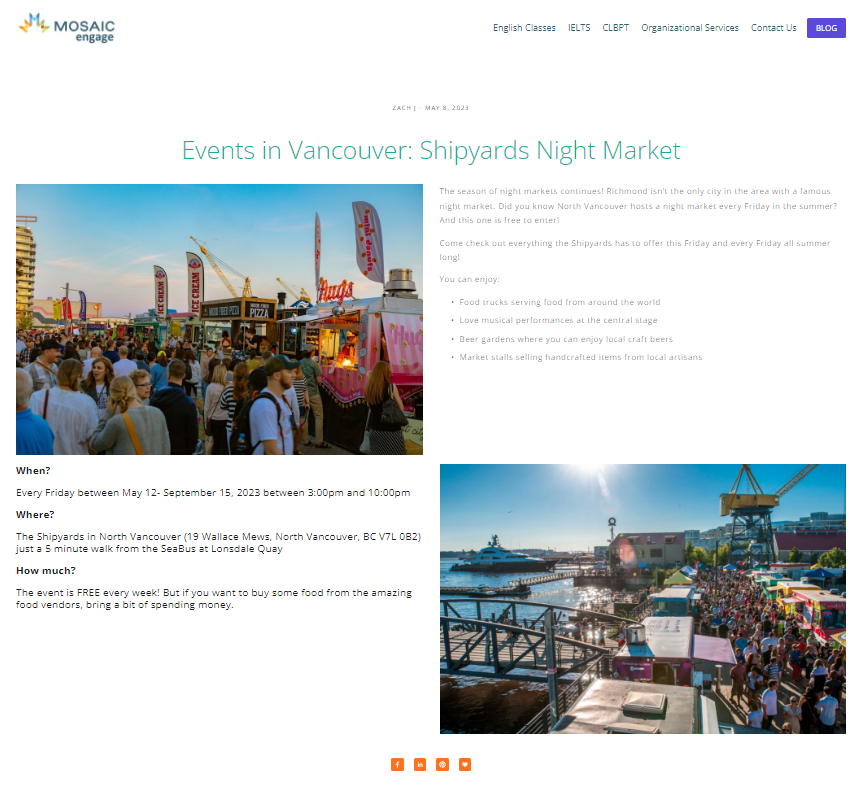 Press image_MOSAIC engage-Events in Vancouver Shipyards Night Market